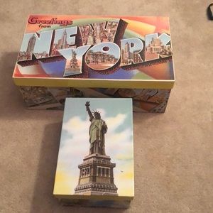 New York City and Statue of Liberty 2 boxes